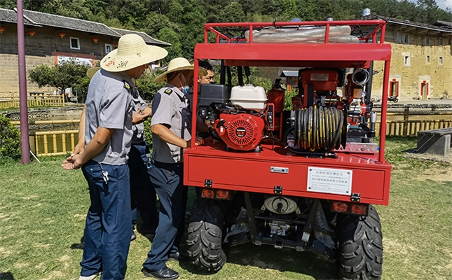 移動式高壓細水霧四輪摩托車